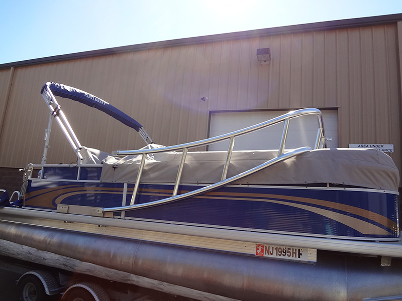 Pontoon Quick Release Folding Option