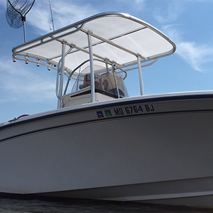 Super Radius T-Top hardtop configuration